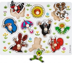 Puzzle de encaje de madera KRTEČEK grande