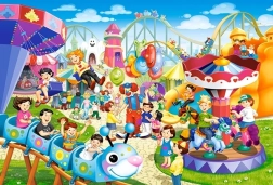 Puzzle Parque de Atracciones MAXI 40 piezas