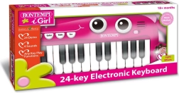 Piano electrónico para niños de 24 teclas con efectos de luz