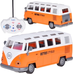 Autobús RC retro con iluminación – modelo teledirigido RETRO CITY BUS