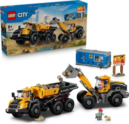 LEGO City Camión volquete y cargadora frontal