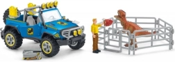 Schleich Dinosaurs vehículo todoterreno con recinto para dinosaurio