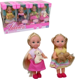 Muñeca con perrito 11 cm