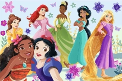 Puzzle Trefl Disney Princesas en acción 60 piezas