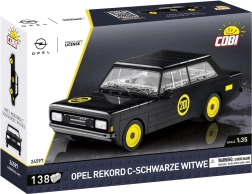 Cobi Opel Rekord C "Schwarze Witwe" (viuda negra) 1:35 – kit de construcción de modelo de coche
