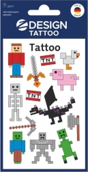 Tatuaje Pixel para niños