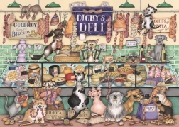 Puzzle Ravensburger Digbyho uzeniny y diversión animal 1000 piezas