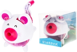 Sacapuntas ratón rosa