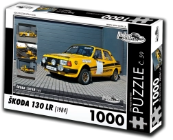 Puzle RETRO-AUTOS Škoda 130 LR 1000 piezas