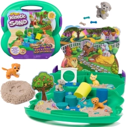 Kinetic Sand Diggin’ Dog Park: set portátil con arena y perritos