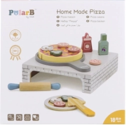 Horno de pizza de madera con accesorios PolarB Home Made Pizza