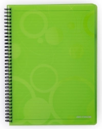 Bloc de espiral A4 verde Neo Colori