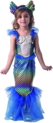 Disfraz de carnaval de sirena para niños