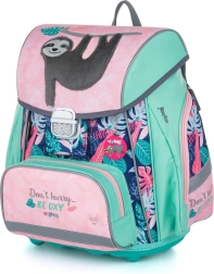 Mochila escolar con diseño de perezoso OXY
