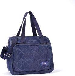 Bolso cambiador azul marino
