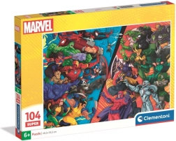 Puzzle Clementoni Avengers vs. villanos 104 piezas