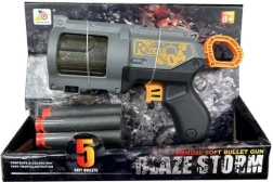 Pistola de dardos de espuma 17 cm con 5 dardos