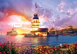 Puzle ART PUZZLE Torre de la Doncella 1000 piezas