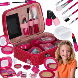 Maletín infantil de maquillaje y manicura, juego de 22 piezas