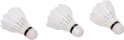 Volantes de bádminton blancos – set de 3 uds.