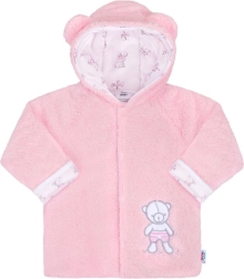 Chaqueta de invierno para bebé New Baby Nice Bear rosa