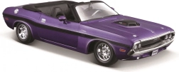 Modelo de coche 1970 DODGE CHALLENGER R/T descapotable 1:24