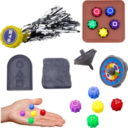 Set de 4 juegos de Squid Game: juegos tradicionales coreanos