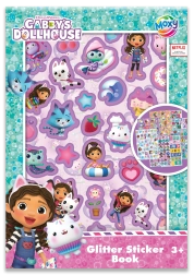Pegatinas brillantes la Casa Mágica de Gabby A5, 8 hojas