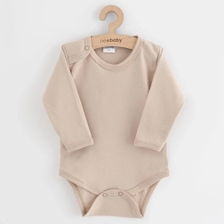 Body para bebé New Baby Classic II beige claro