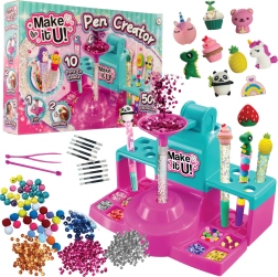 Kit creativo Make It U para fabricar bolígrafos con purpurina