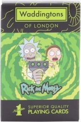Cartas de juego Waddingtons Rick and Morty