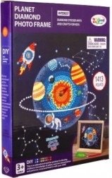 Set creativo de pintura con diamantes del espacio para niños