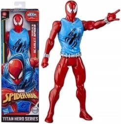 Figura Marvel Spider-Man Titan Hero Series Scarlet Spider de 30 cm
