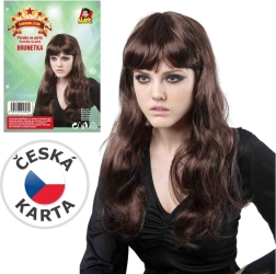 Peluca infantil marrón Wig