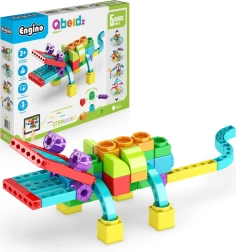 Kit de construcción Aligátor Engino Qboidz para niños