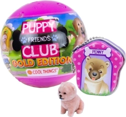 Figura de perrito sorpresa Puppy Club Gold Edition