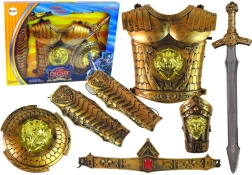 Disfraz de carnaval infantil de caballero - armadura