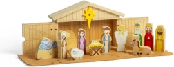 Bigjigs Toys Belén Navideño de Madera
