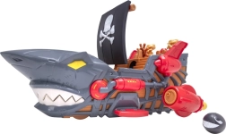 Barco pirata Teamsterz con diseño de tiburón y cochecito