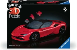 Puzzle 3D Ferrari SF90 Stradale de Ravensburger, 108 piezas