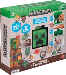 Fabricador de pegatinas 3D Minecraft Creeper