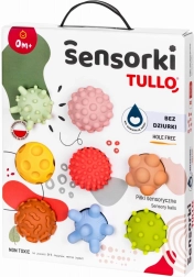 Pelotas sensoriales pastel sin orificios – set de 8 uds