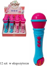 Micrófono infantil con sonidos, melodías y luces