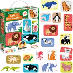 CzuCzu puzzle de emparejar – animales salvajes