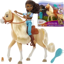Spirit – Pru y su caballo Chispa – set de muñeca y mustang
