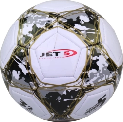 Balón de fútbol blanco y negro