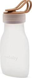 Depósito de silicona para leche materna NEW BABY, marrón 240 ml