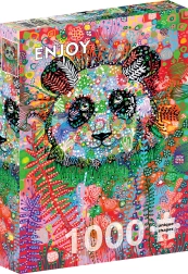 Puzle Panda enigmática 1000 piezas
