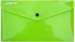 Carpeta con broche verde