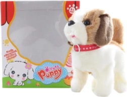 Perrito de peluche que camina y ladra a pilas